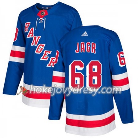 Pánské Hokejový Dres New York Rangers Jaromir Jagr 68 Adidas 2017-2018 Modrá Authentic